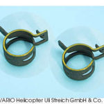 Spring clip for PTFE tube