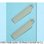 Tail rotor blades 102 mm, grey