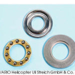 Thrust bearing 10 x 25 x 6 mm