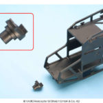 Front structure cabin holder