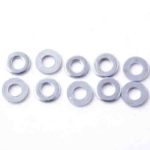 Feathering shaf washers