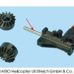 Bevel gear 5 mm, 16-tooth